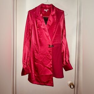 NWT✨💅 Beautiful Pink Fashion Nova “I’m in Charge” Blazer Romper!